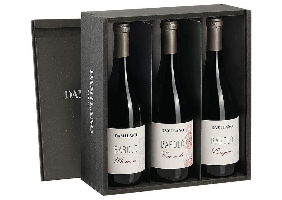 Barolo DOCG Cerequio, Barolo DOCG Cannubi, Barolo DOCG Brunate